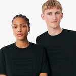 Embossed Branding Cotton T-shirt