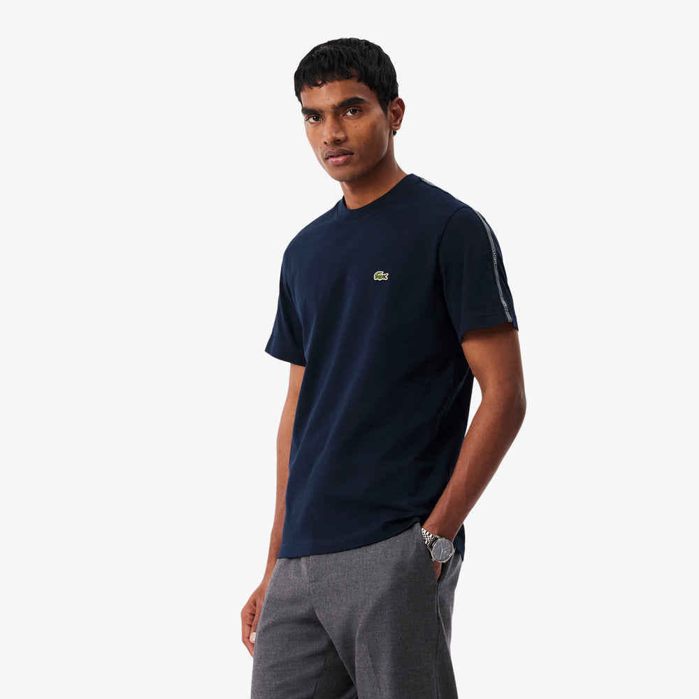 Branded Stripe Band T-shirt