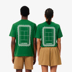 Tennis Print Cotton Jersey T-shirt