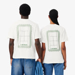 Tennis Print Cotton Jersey T-shirt