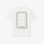 Tennis Print Cotton Jersey T-shirt