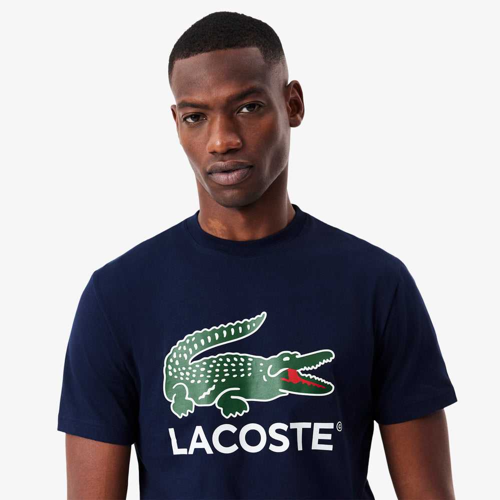 Signature Print Cotton T-shirt