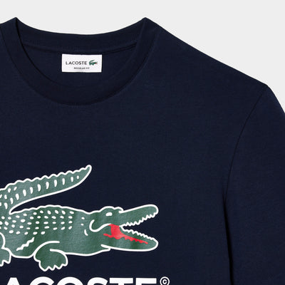 Signature Print Cotton T-shirt