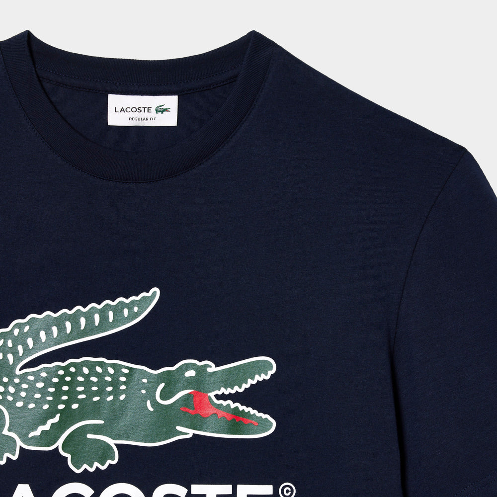 Signature Print Cotton T-shirt