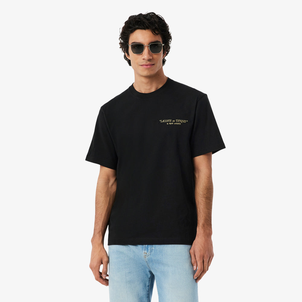 Embroidered Cotton T-shirt