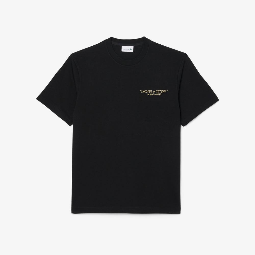 Embroidered Cotton T-shirt