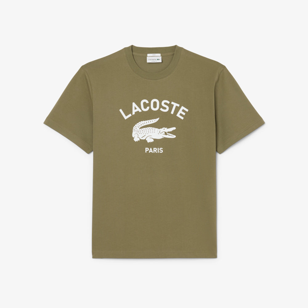 Signature Print Cotton T-shirt