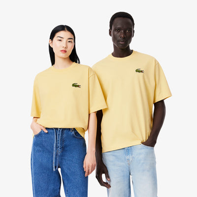 Loose Fit Heavy Cotton Badge T-shirt