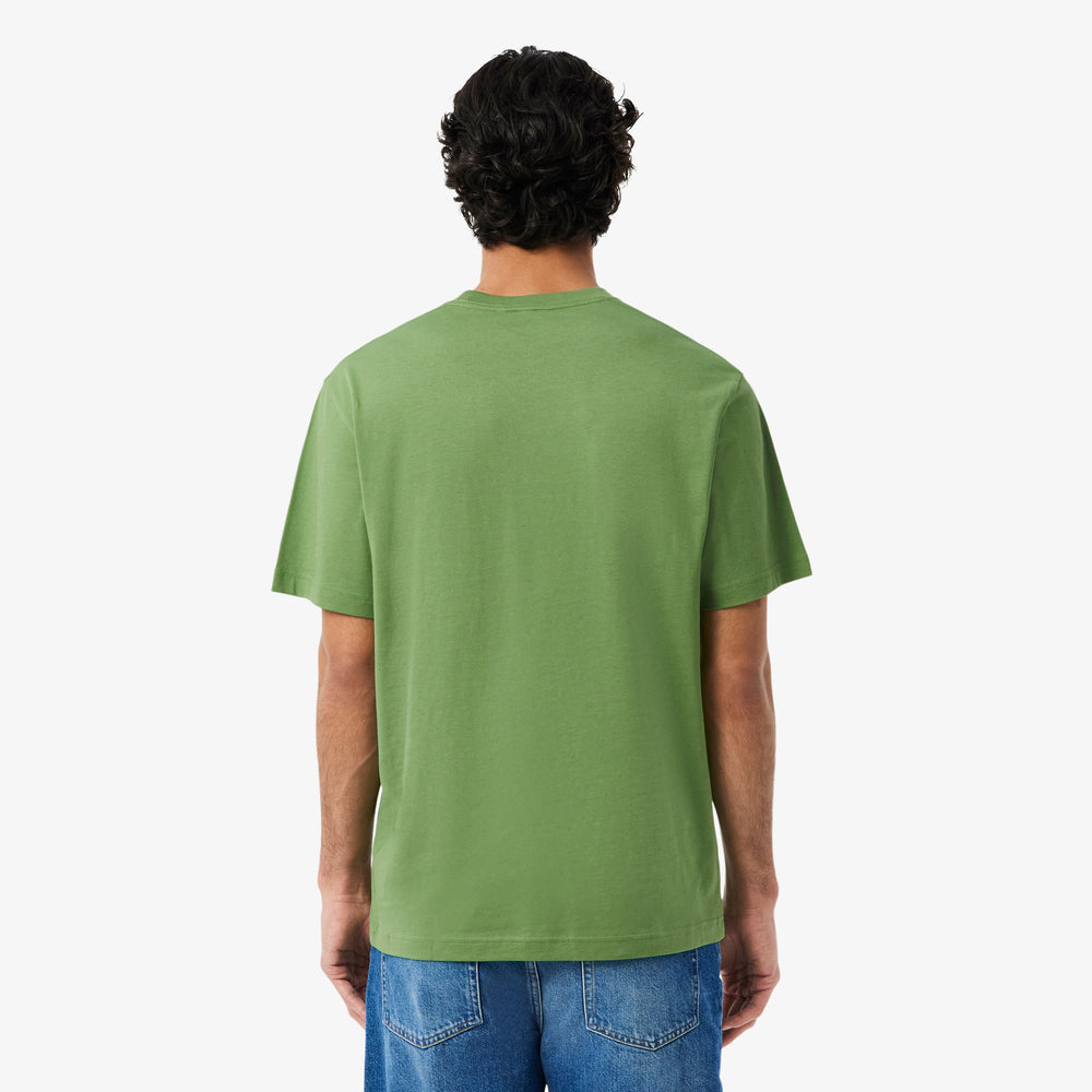 Cotton T-shirt with Breast Pocket