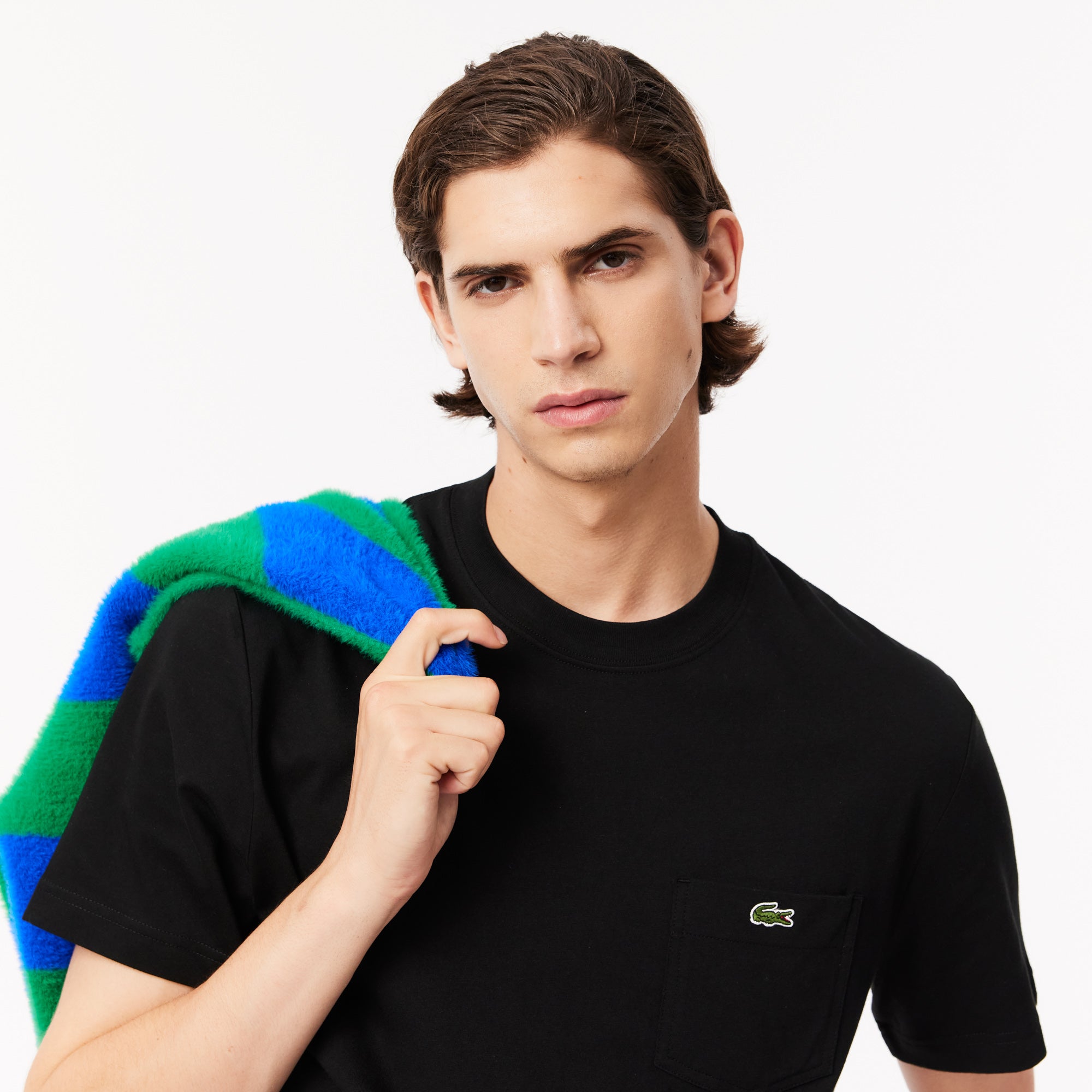 Lacoste| (Cotton T-shirt With Breast Pocket (TH2827-031 Cotton T-shirt with Breast Pocket – Lacoste ZA