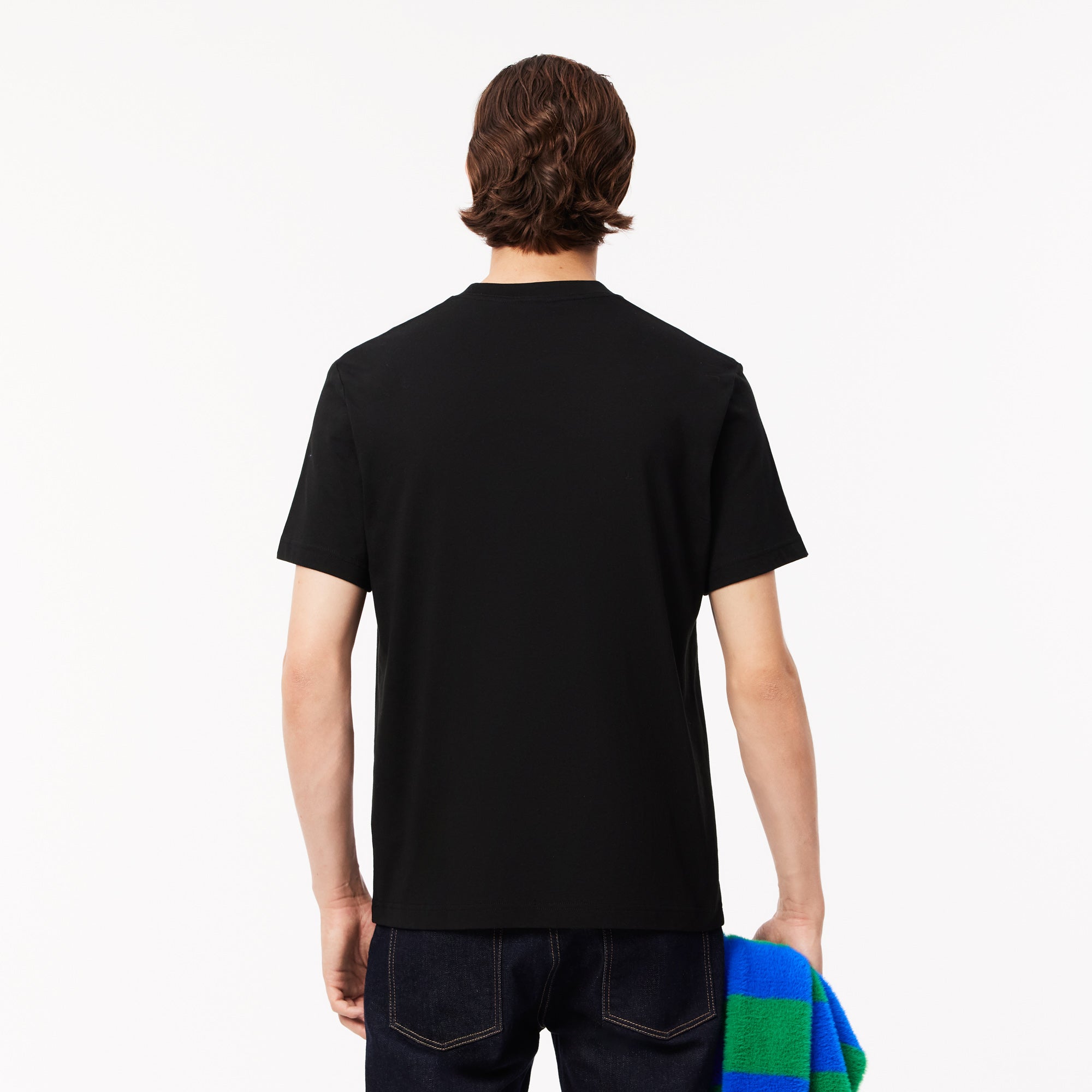 Cotton T-shirt with Breast Pocket – Lacoste ZA