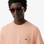 Cotton T-shirt with Breast Pocket