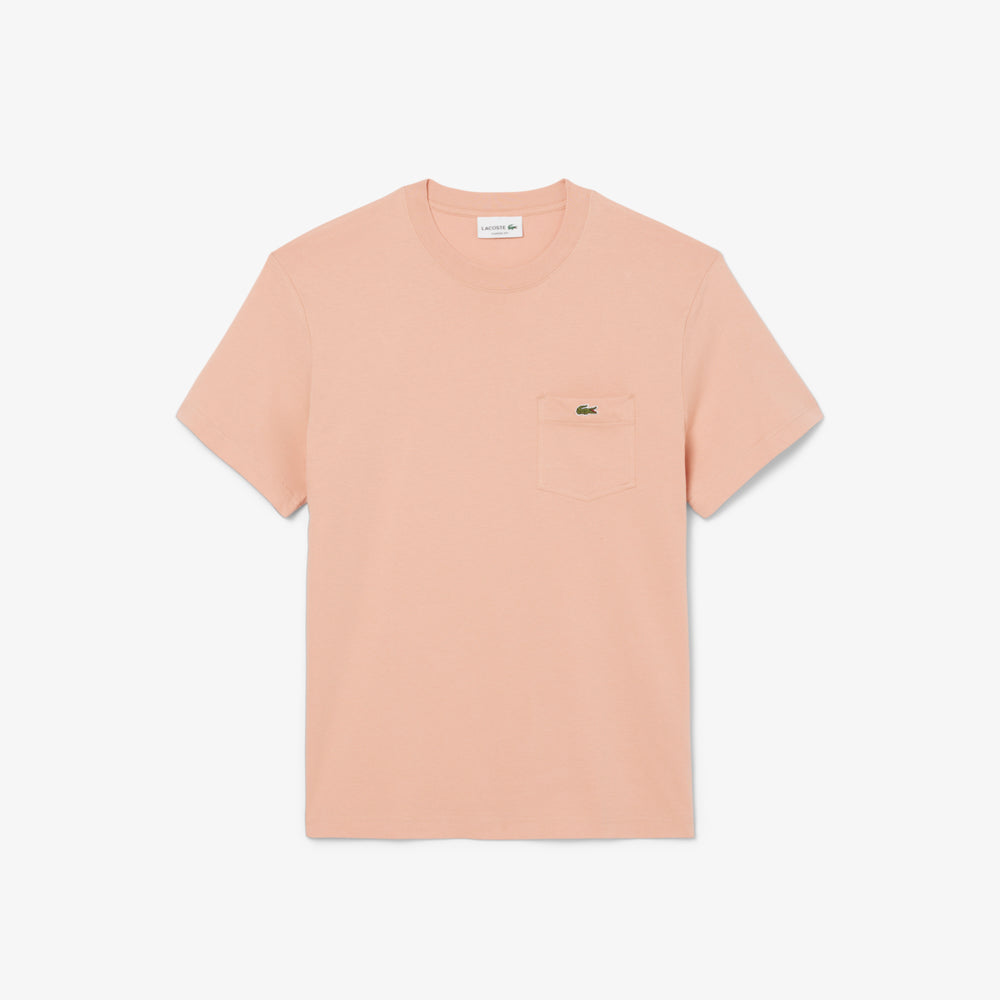 Cotton T-shirt with Breast Pocket
