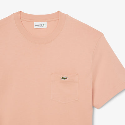 Cotton T-shirt with Breast Pocket