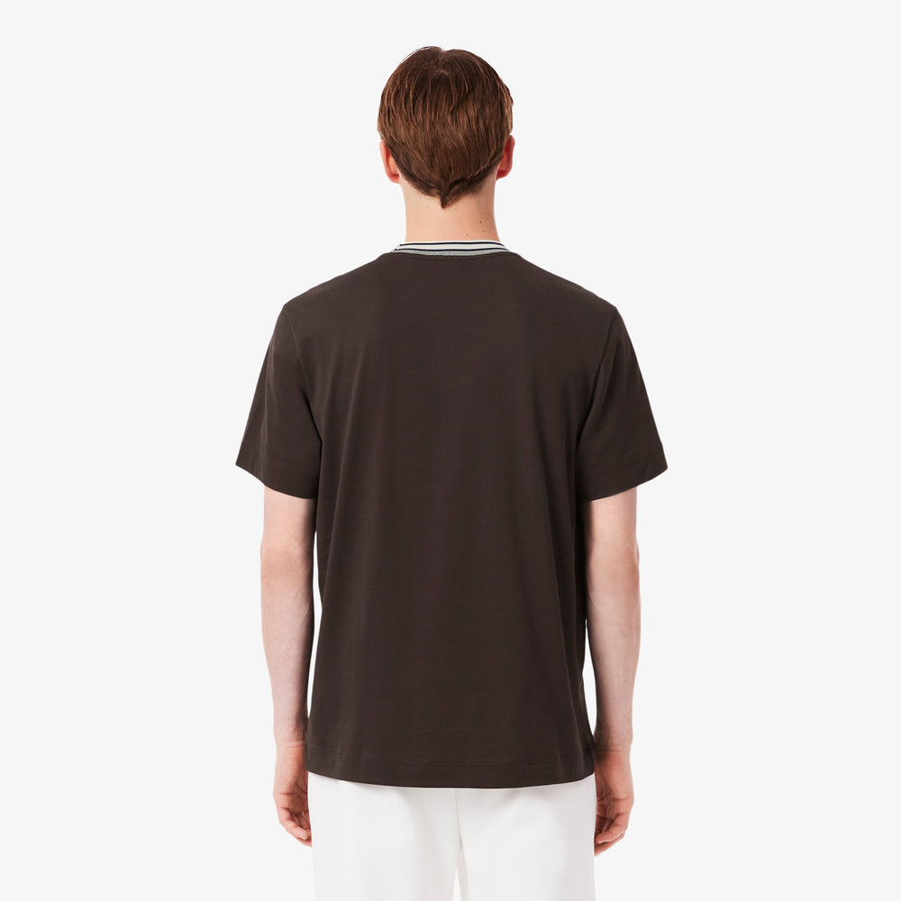 French Made Stripe Neck T-shirt
