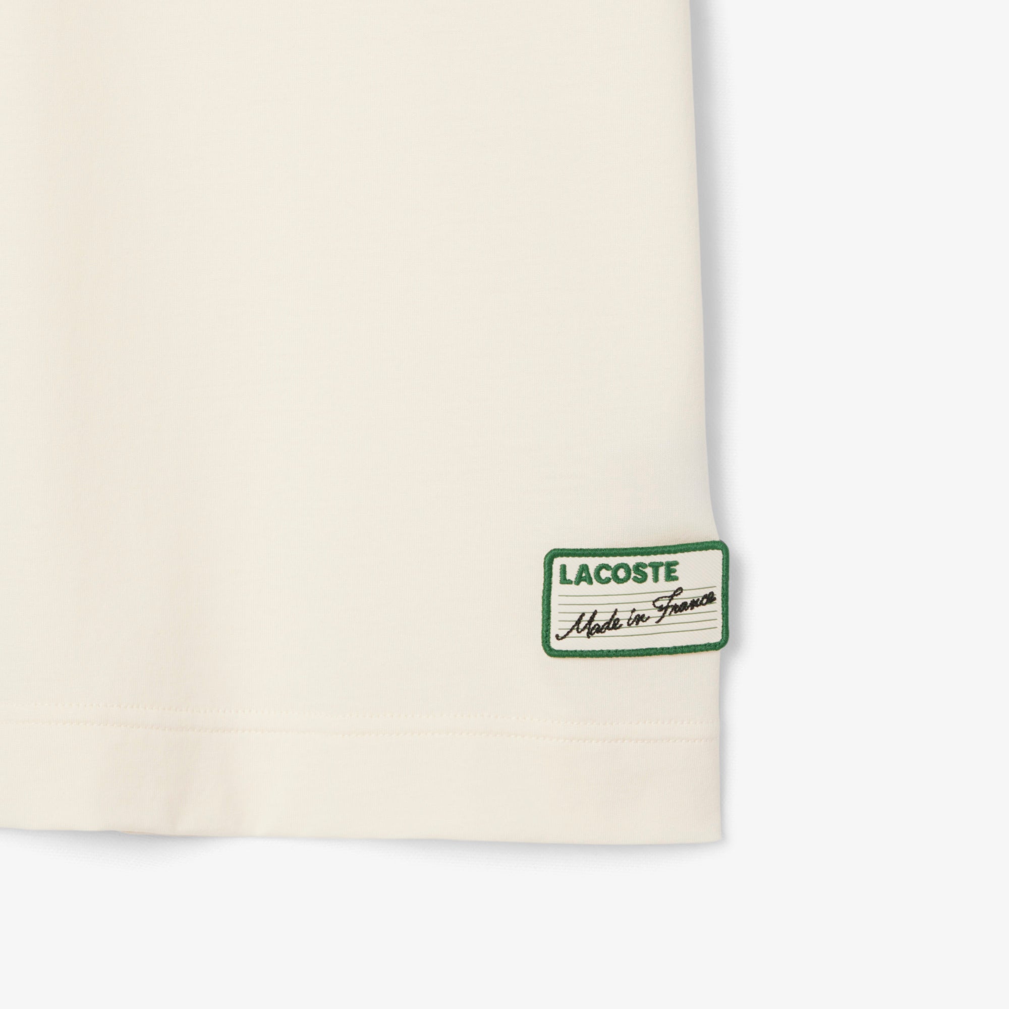 French Made Stripe Neck T-shirt – Lacoste ZA