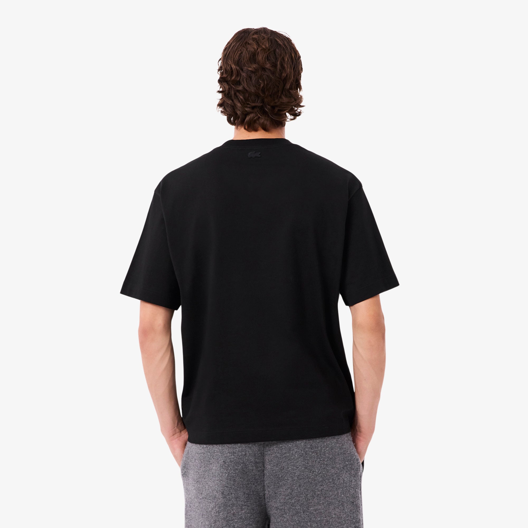 MISIA BACK BLOCKS Tシャツ ブラック Lサイズ Loose fit Printed Jersey T-shirt – Lacoste ZA