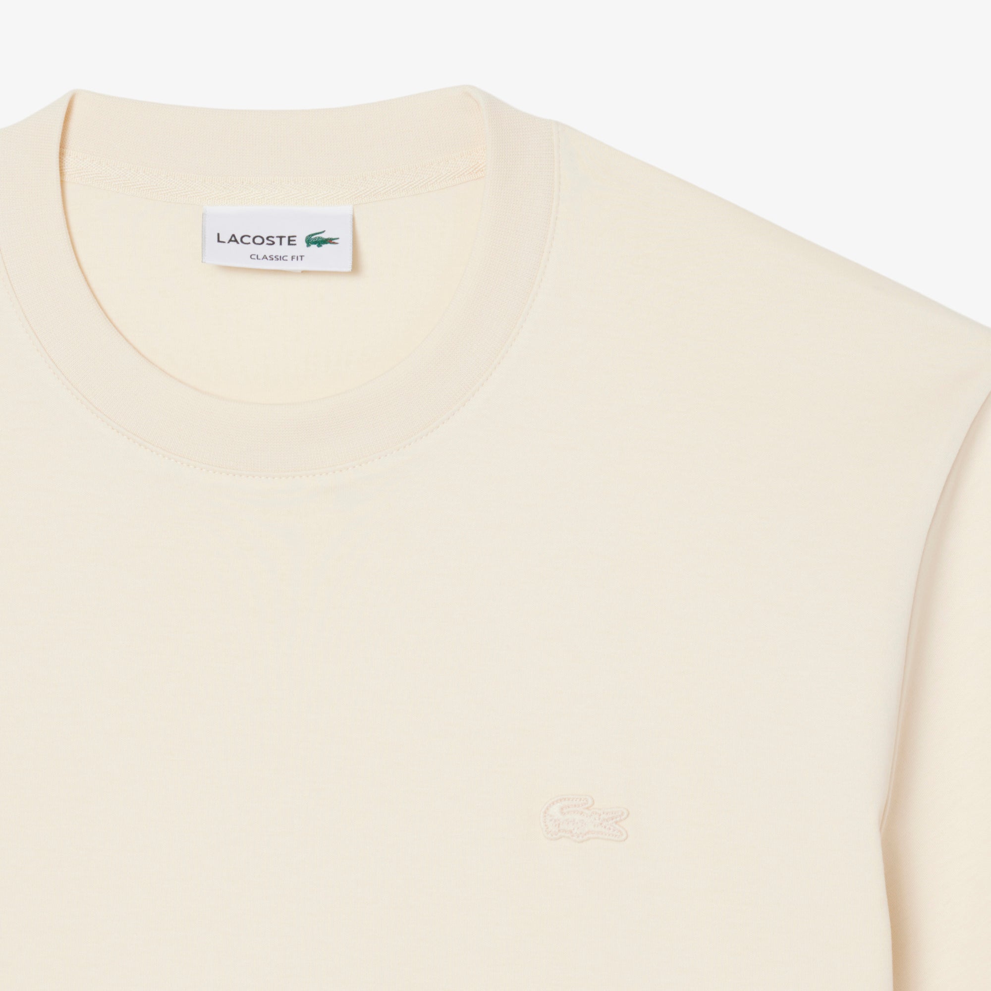 Embroidered Signature T-shirt – Lacoste ZA