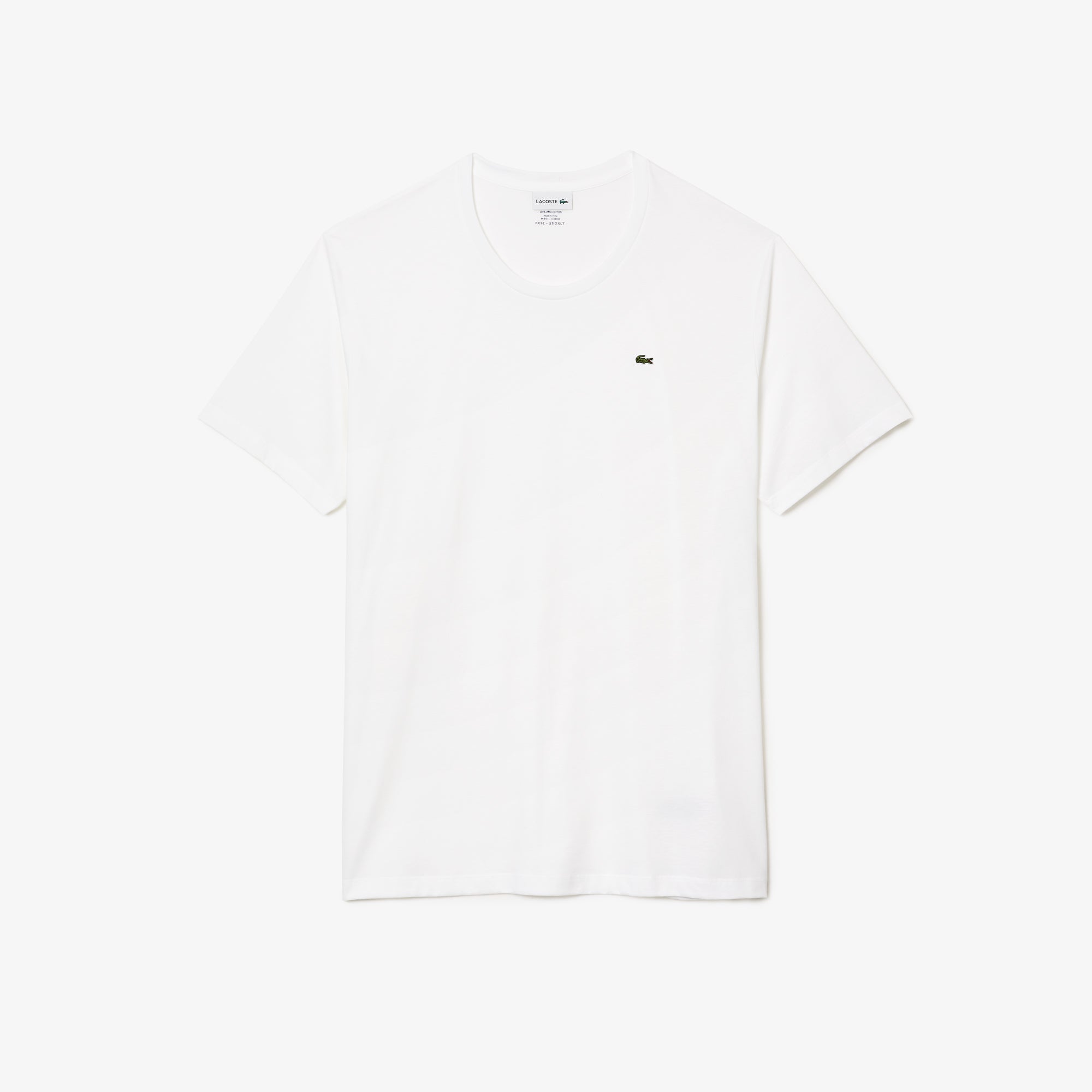 White lacoste tee hotsell
