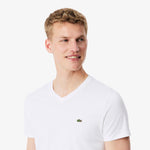 Lightweight Cotton Pima V Neck T-shirt