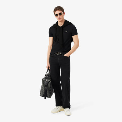 Lightweight Cotton Pima V Neck T-shirt