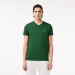 Lightweight Cotton Pima V Neck T-shirt
