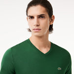Lightweight Cotton Pima V Neck T-shirt