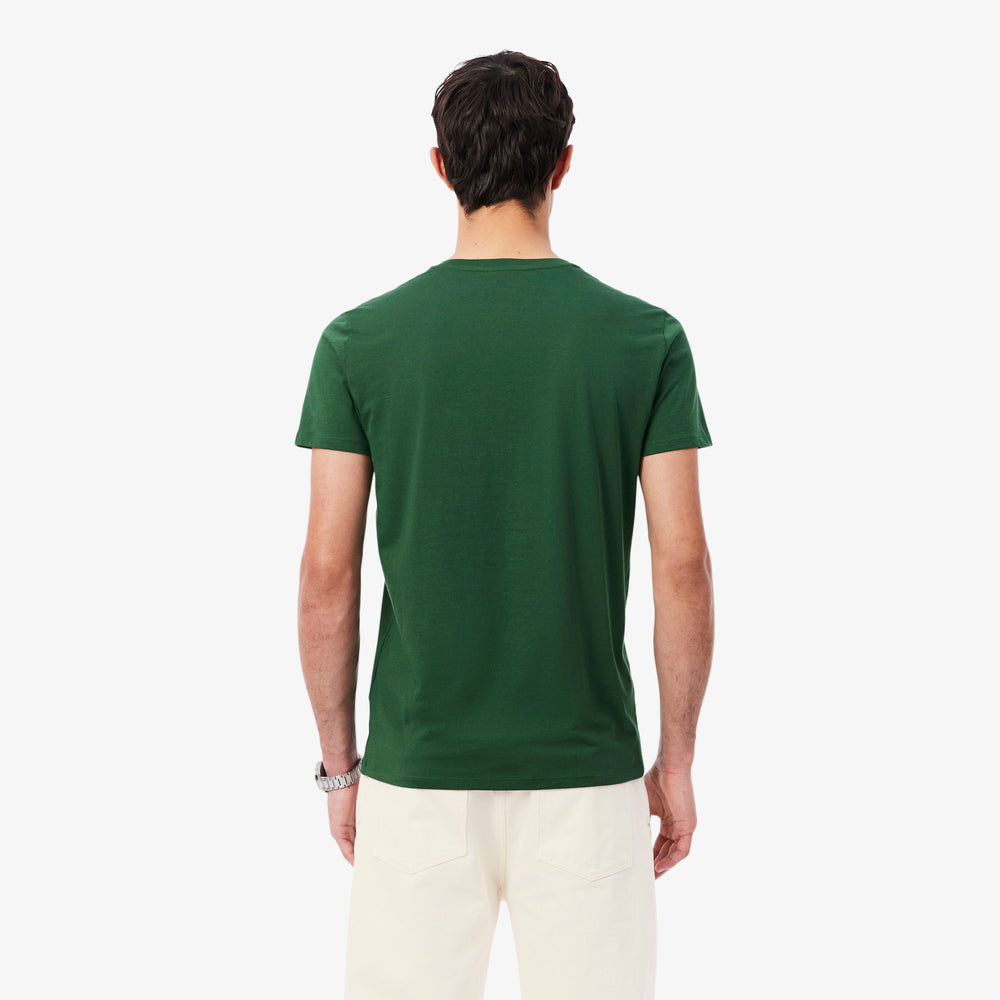 Lightweight Cotton Pima V Neck T-shirt