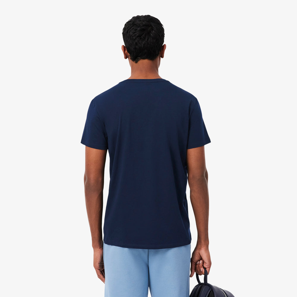 Lightweight Cotton Pima V Neck T-shirt