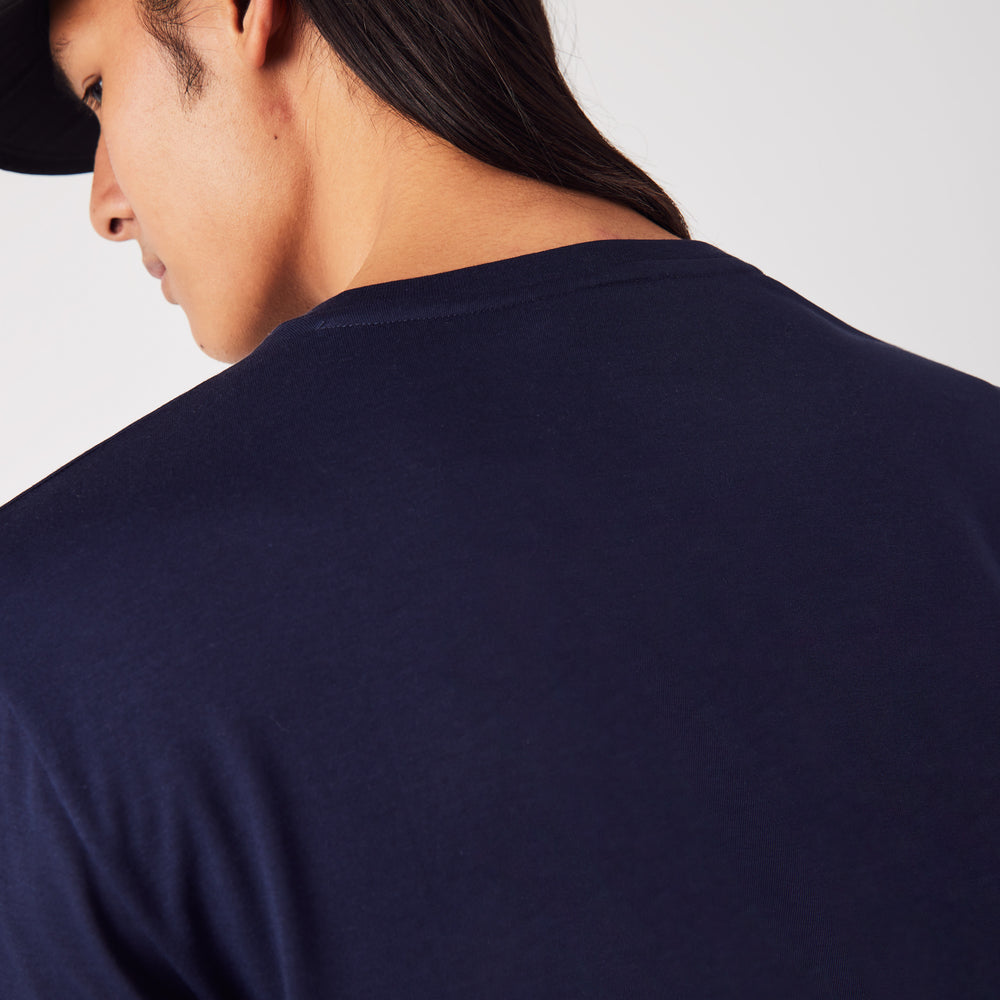 Lightweight Cotton Pima V Neck T-shirt