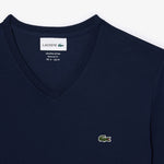 Lightweight Cotton Pima V Neck T-shirt