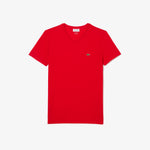 Lightweight Cotton Pima V Neck T-shirt