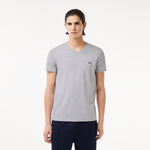 Lightweight Cotton Pima V Neck T-shirt