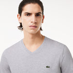 Lightweight Cotton Pima V Neck T-shirt