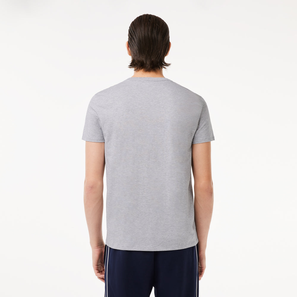 Lightweight Cotton Pima V Neck T-shirt
