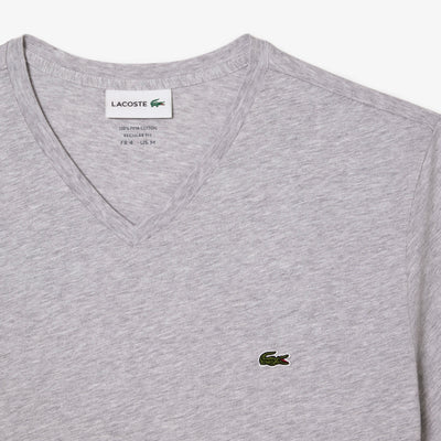 Lightweight Cotton Pima V Neck T-shirt