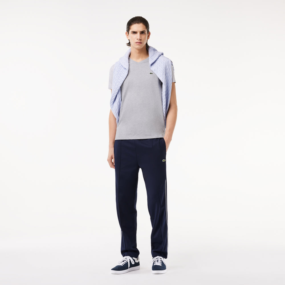 Lightweight Cotton Pima V Neck T-shirt