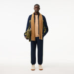 Stretch Piqué Stripe Collar T-shirt