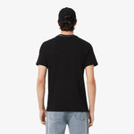 Stretch Piqué Stripe Collar T-shirt