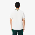 French Made Badge Accent Striped T-shirt
