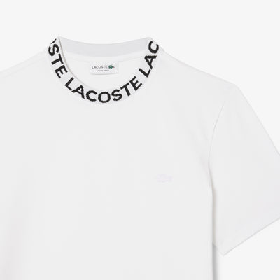 Jacquard Branded Piqué T-shirt