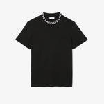 Jacquard Branded Piqué T-shirt