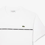 Lacoste Trim Cotton Jersey T-shirt
