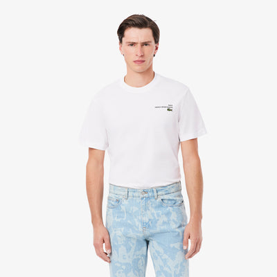 Print Motif Jersey T-shirt