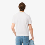 Regular Fit Ribbed Collar Cotton T-Shirt