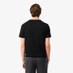 Regular Fit Ribbed Collar Cotton T-Shirt