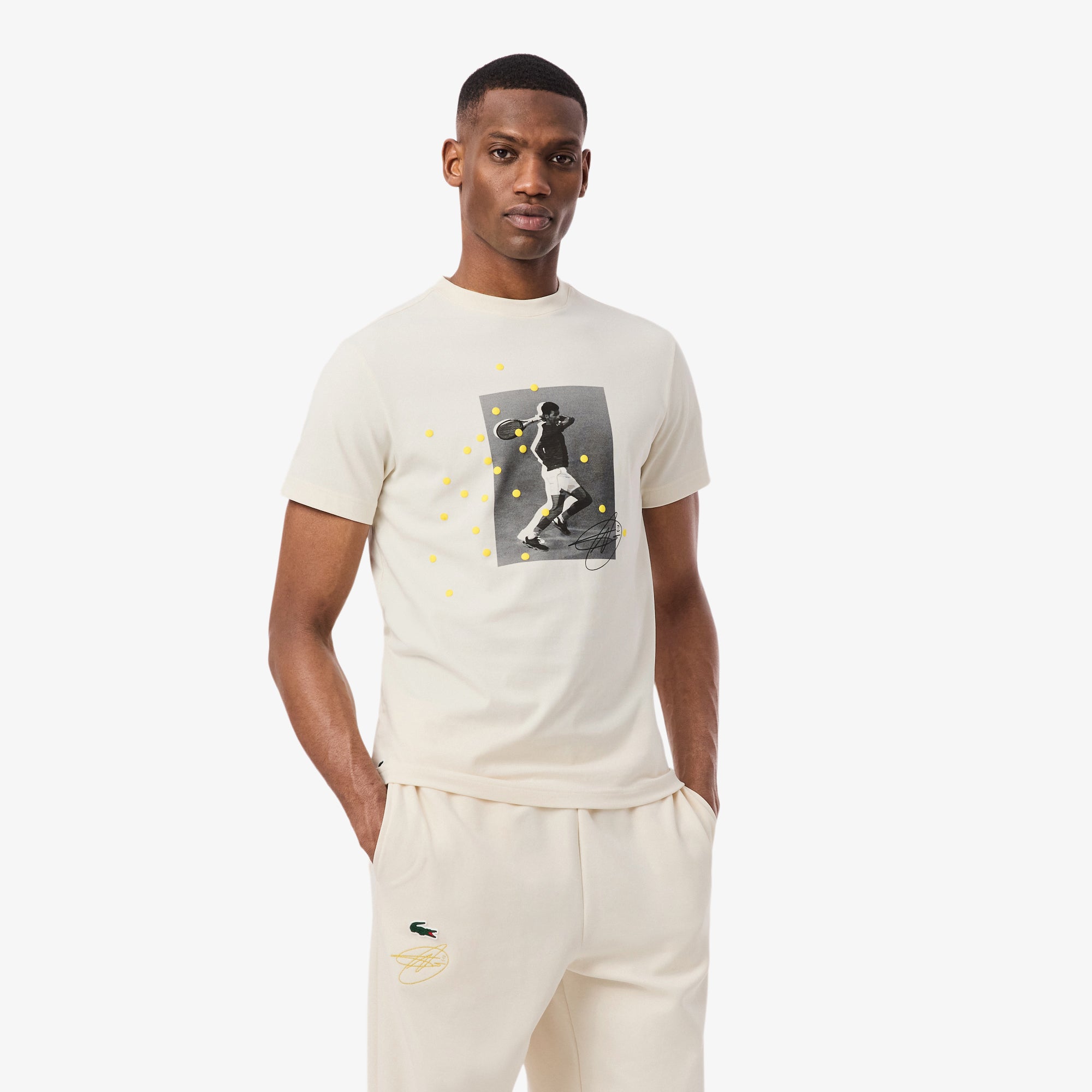 Lacoste Tennis x Novak Djokovic Graphic T-shirt – Lacoste ZA