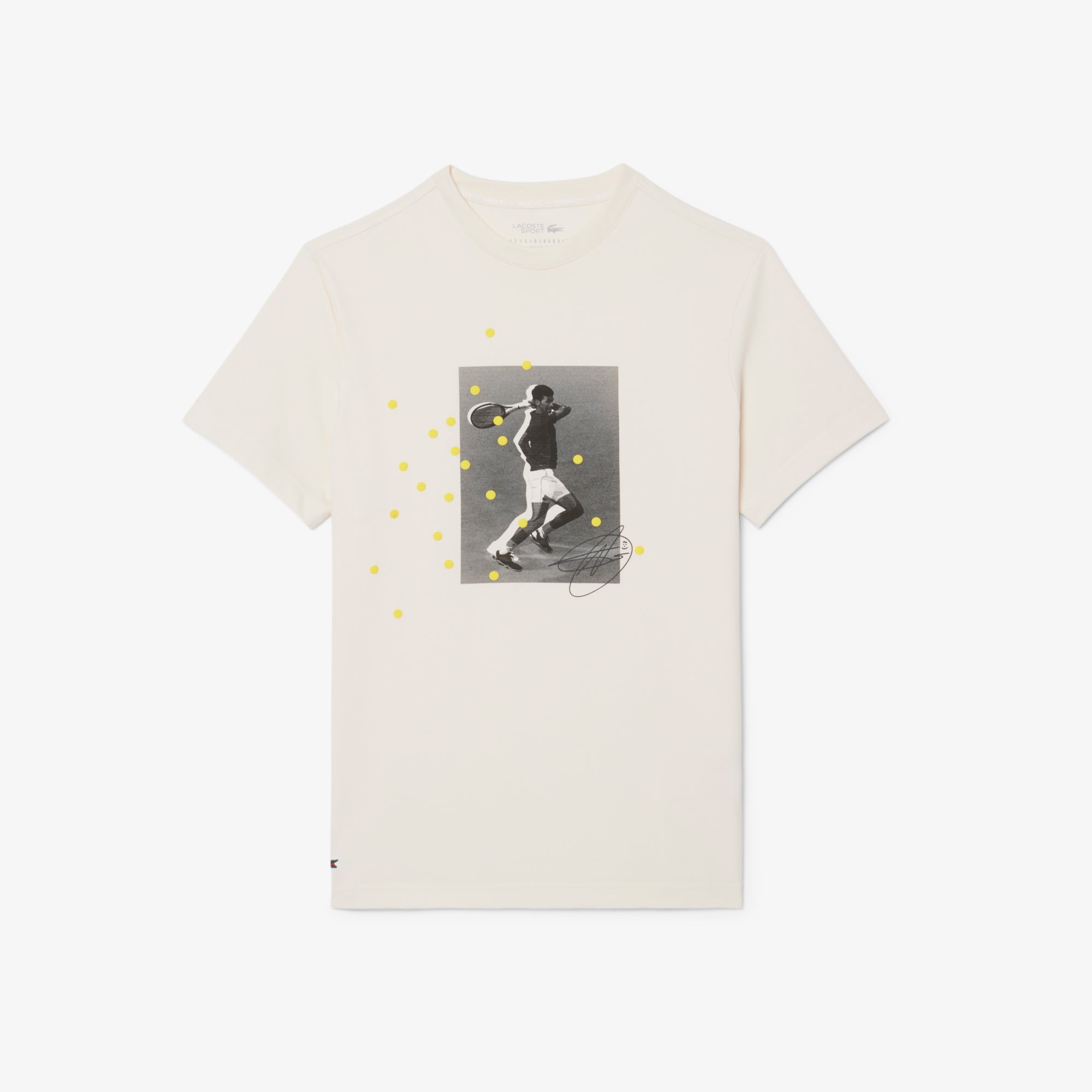 Novak Djokovic shirt ジョコビッチ シャツ サイズ L Lacoste Tennis x Novak Djokovic Graphic T-shirt – Lacoste ZA