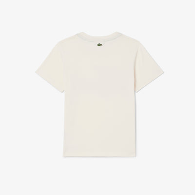 Crocodile Print Cotton T-shirt