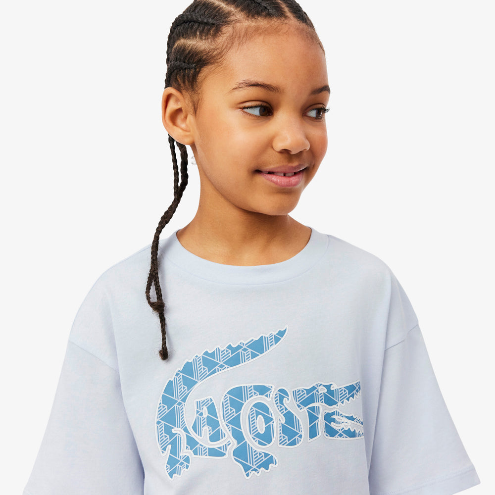 Monogram Print Cotton T-shirt
